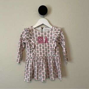 Floral Pink Kids Dress